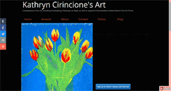 Desktop Screenshot of kathryncirincione.com